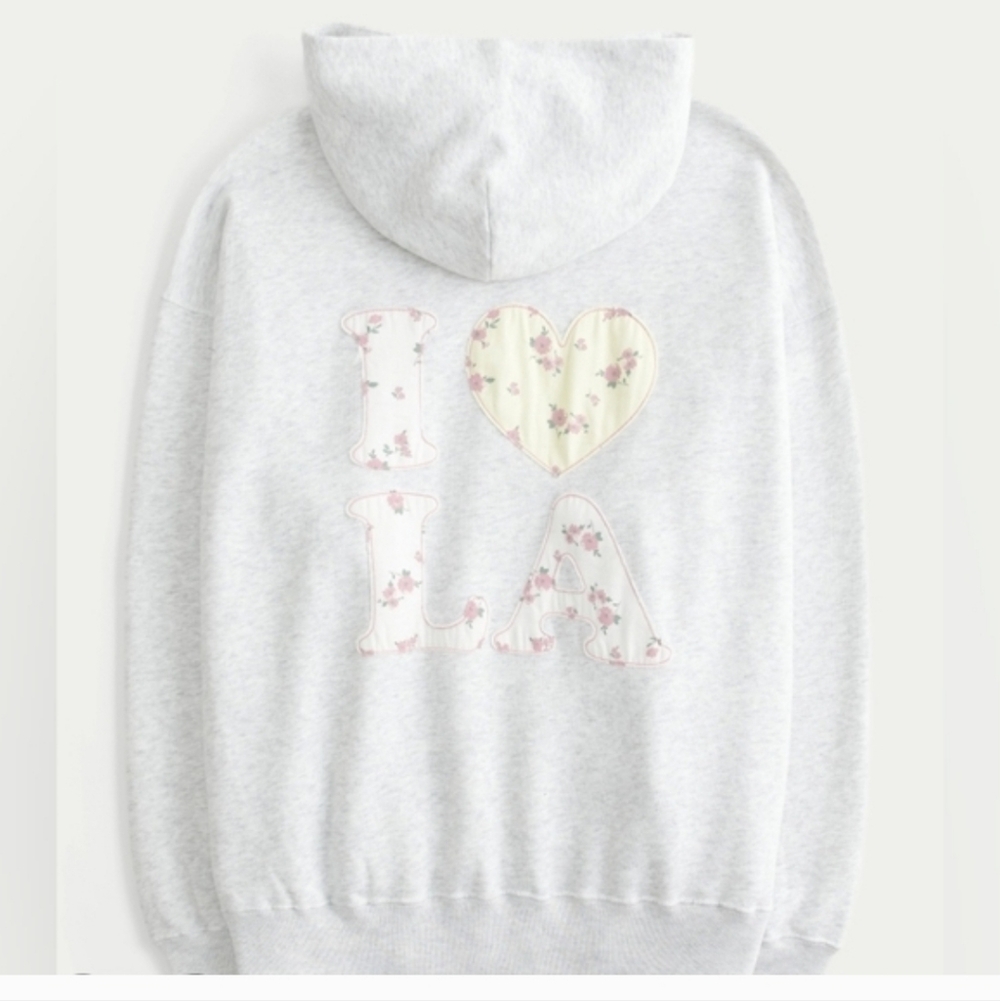 Hollister I Love LA Oversized Hoodie